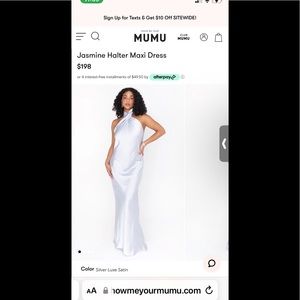 Show Me Your MUMU - Jasmine Halter Maxi Dress